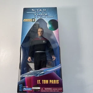 Star Trek LT. Tom Paris 9" Action Figure New Playmates Warp Factor Series 1997 - Picture 1 of 5