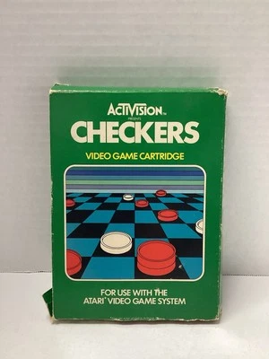 Checkers (1981) -  Atari 2600 - Image 1 of 4