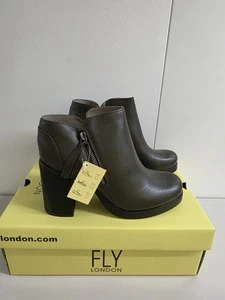 Fly London Women's SHAR986FLY Ankle Boot, Military, 6 UK - Picture 1 of 7