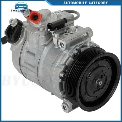 1Pcs  AC Compressor Fits BMW 335i xDrive 3.0L 2009 2010 2011 2012 2013 12V - Image 1 of 4