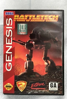 BattleTech: A Game of Armored Combat CIB (世嘉 Genesis) 正品海报已测试  — 第 1/4 张图片