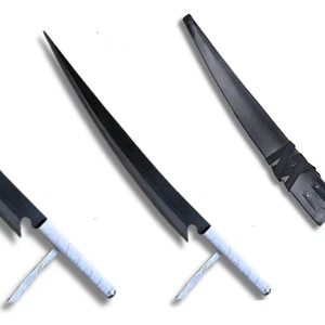 Kurosaki Ichigo’s Zangetsu Replica Sword – 41" Carbon Steel Cosplay Blade with L - Picture 1 of 9