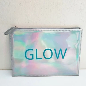 Biotherm holographic see through Grey Makeup Cosmetic Bag / Pouch / Case, NEW! - Picture 1 of 6