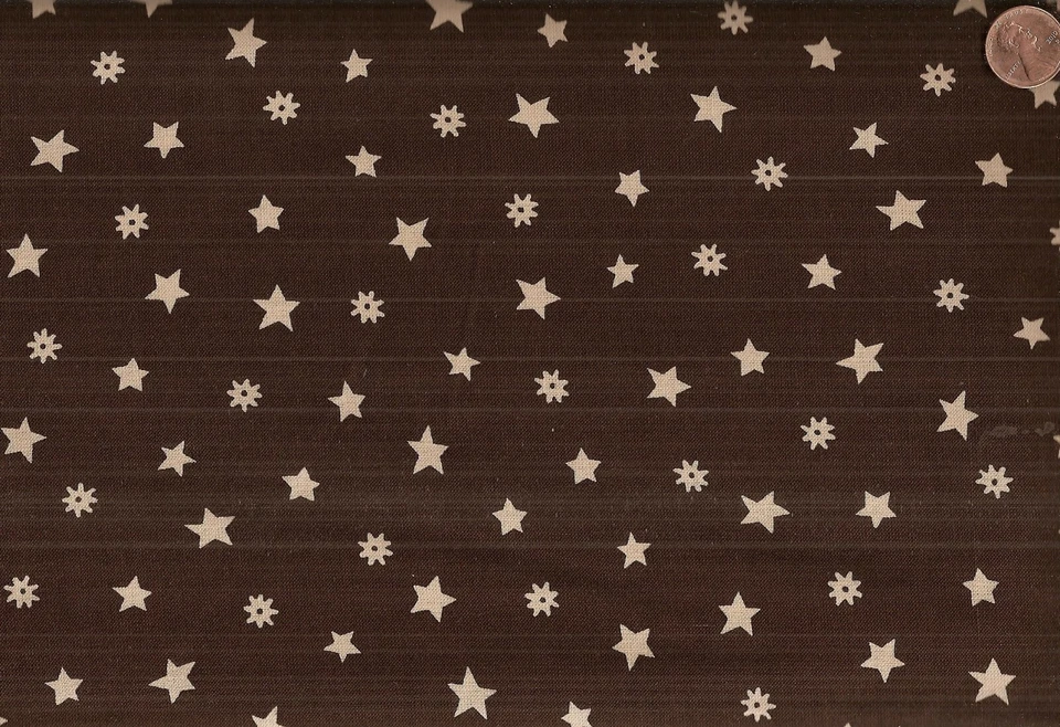 King of the Ranch marrón estrellas espuela rowels tela moda occidental Foto 1 de 1