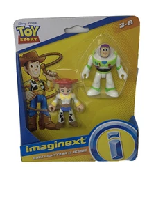 Imaginext Toy Story Buzz Lightyear & Jessie 2 Figuren Set Brandneu - Bild 1 von 2