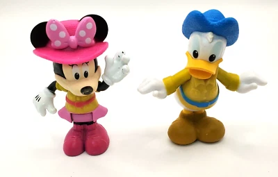 Disney Jr Mickey Mouse Casa Club Amigos Minnie Mouse Pato Donald Figuras Juguetes Foto 1 de 4
