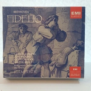 LUDWIG VAN BEETHOVEN Fidelio Klemperer EMI Classics 2 CD Box Set NEW SEALED - Bild 1 von 4