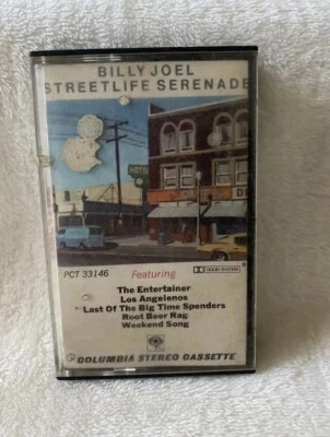 Billy Joel Streetlife Serenade Cassette Tape Columbia 1974 PCT 33146 Vintage - Image 1 of 4