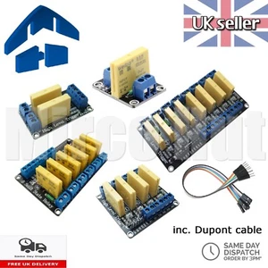 SSR DC-DC Relais 5V 12V 5A Solid State 2ch 4ch 6ch 8channel - Arduino Raspberry - Bild 1 von 19