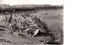 CARTE POSTALE ANCIENNE. SAINT AYGULF . LA PLAGE. COTE D'AZUR.  Var. 1954.  - Picture 1 of 1