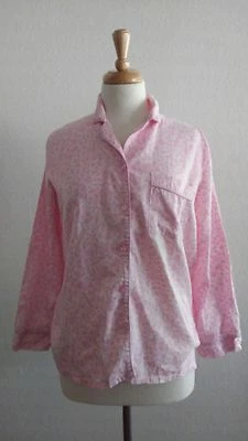 Classic Elements Woman's Pink Animal Print Sleepwear Top Sz S - Image 1 of 4