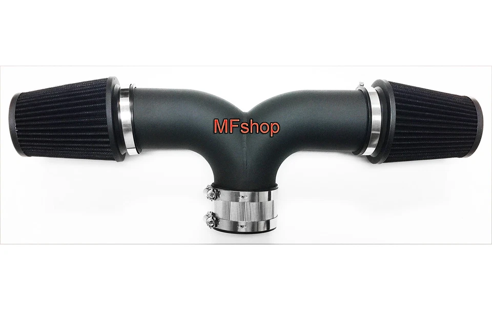 Kit de sistema de admisión de aire doble negro doble para Dodge Durango 2004-2007 5,7 L V8 Foto 1 de 1