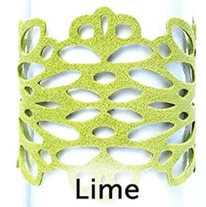 Urban Lace Ultrasuede Reflection Bracelet Lime Size M UL-Reflect-lim - Picture 1 of 1