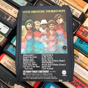 The Beach Boys : Good Vibrations , Lear Jet S 8 Track Tape* CA - Picture 1 of 4