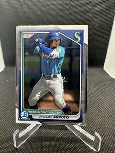 2024 Bowman #BCP-97 Michael Arroyo Chrome Prospects Seattle Mariners - Picture 1 of 2