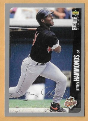 JEFFERY HAMMONDS  SILVER SIGNATURE  #467 - UPPER DECK COLLECTOR'S CHOICE 1996 - Image 1 of 2