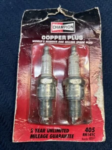 Champion 405 Copper Plus Spark Plug RN14YC - 2 Pack - Picture 1 of 6