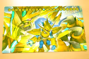 No.3735 Digimon Juego de Cartas CCG Alfombra de Juego Personalizada Magnamon Deck Play Mat - Imagen 1 de 2