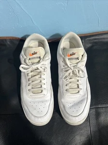 Size 9.5 - Nike Court Vintage Premium White - Picture 1 of 7