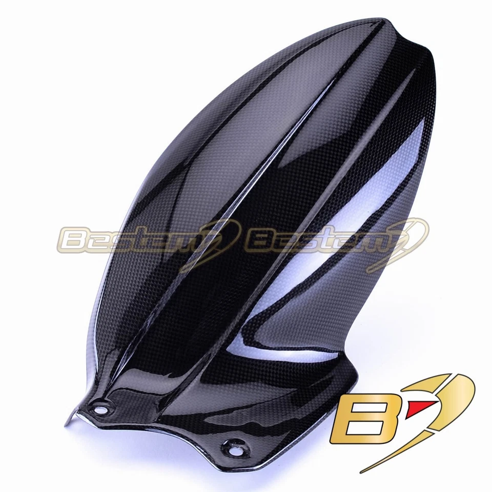 2011-2018 Triumph Speed Triple R S 100% Carbon Fiber Hugger Rear Fender Mudguard - Image 1 of 4