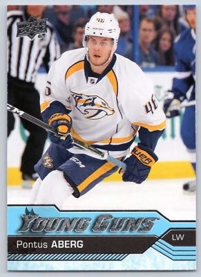 PONTUS ABERG RC YOUNG GUNS 2016-17 UPPER DECK 16-17 NO 211         34970 - Image 1 of 2