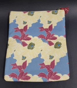 Rachel Pally Reversible Clutch/Tablet Bag Vegan Leather Floral Canvas New - Picture 1 of 5