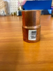 1-1/2 In. x 1-1/4 In. FTxC Copper Reducing Coupling W00915D W00915D 1-1/2 In. - Picture 1 of 2