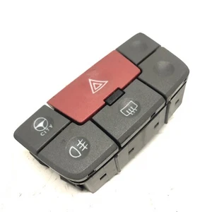 FIAT PANDA 169 2003-2011 GENUINE HAZARD CITY FOG LIGHT HEATED WINDOW SWITCH - Picture 1 of 2