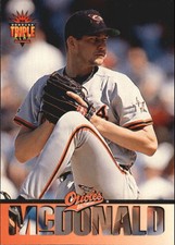 1994 Triple Play Baltimore Orioles Baseball Card #155 Ben McDonald
