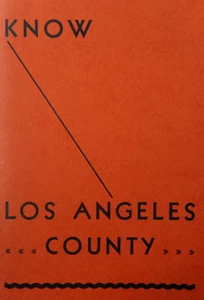 Los Angeles County CA History Promotional Booklet Businesses Stats Data 1939 - Picture 1 of 10