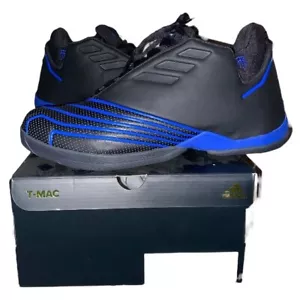 Adidas T-MAC 2.0 Restomod Evo Core Black Royal Black Blue Men’s Size 12 FX4992 - Picture 1 of 8