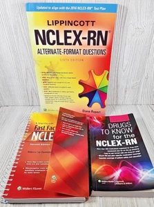 NCLEX -RN Lippincott Study Guide/Drugs to know & Wolters Kluwer Fast Facts - Picture 1 of 18