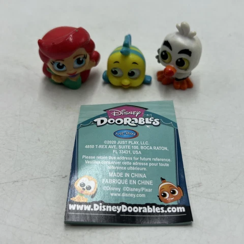 Disney Doorables - Series 4 - The Little Mermaid - Lot of 3 Cover