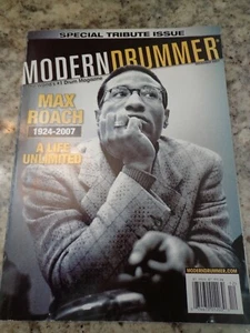 MODERN DRUMMER MAGAZINE-SPECIAL TRIBUTE ISSUE MAX ROACH-DECEMBER 2007-EUC - Imagen 1 de 1