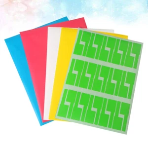15 Pcs Netzwerkkabel -Etikettaufkleber Kreative P-form-etiketten - Photo 1/12