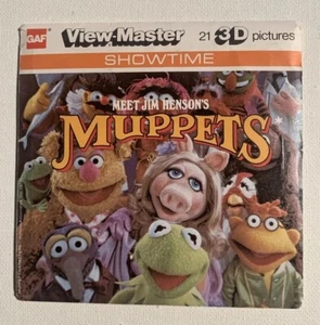 View-Master MEET JIM HENSONS MUPPETS - K26 - 3 Reel Set - Picture 1 of 7