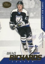 2002-03 Pacific Calder #4 BRAD RICHARDS - Tampa Bay Lightning