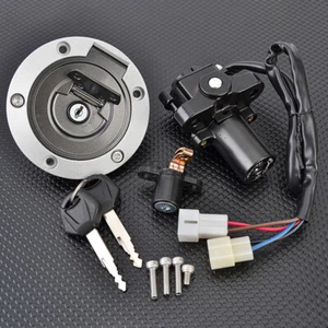 Ignition Switch Key Fuel Cap Lock Set for Yamaha XVS1300CT / XVS1300BG V-Star - Imagen 1 de 11