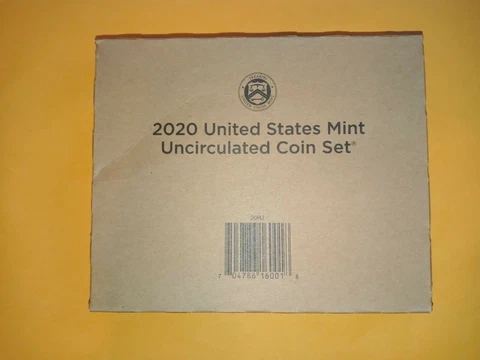 2020 US MINT UNCIRCULATED SET SEALED BOX  NICE LOOK  ! Cover
