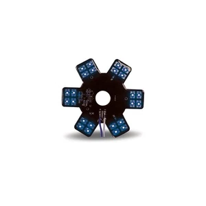 Luz LED de 5"" estrellas para limpiadores de aire Donaldson y Vortox de 13"" - azul - Imagen 1 de 3