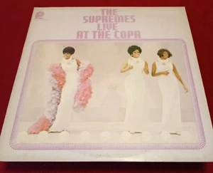 THE SUPREMES LP 33RPM LIVE AT THE COPA excellent - Picture 1 of 4