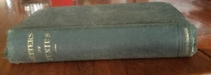 The LETTERS OF JUNIUS - 2 Vols in 1 - Derby & Jackson 1860 - Free USA Shipping - Picture 1 of 12