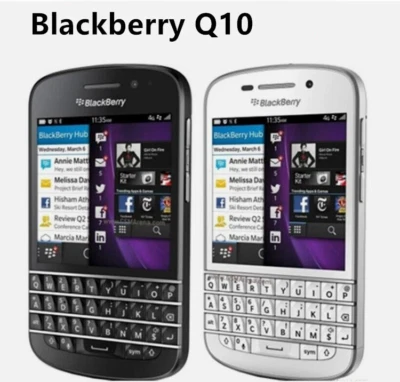 Brand New BlackBerry Q10 16GB+2GB 8MP LTE Qwerty Keyboard Unlocked Smartphone - Image 1 of 4