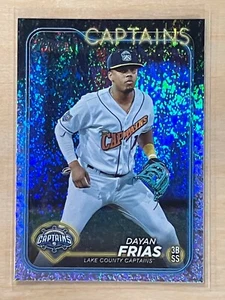 2024 Topps Pro Debut Sparkle Foil Dayan Frias 4/175 Cleveland Guardians - Picture 1 of 2