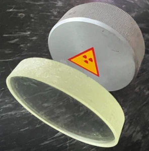 Protective safety lead glass for Radiation X-ray Shielding 61x10 mm NOS - Picture 1 of 4