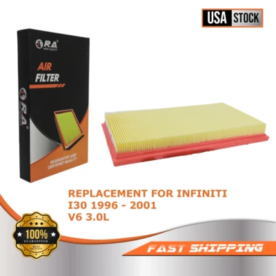 4309 Engine Air Filter for INFINITI I30 1996 1997 1998 1999 2000 2001 3.0L Sedan - Image 1 of 4