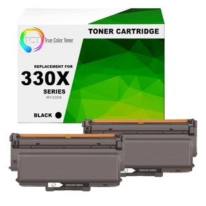 2Pk TCT Premium 330X W1330X Black HY for Compatible HP M408dn Toner Cartridge - - Picture 1 of 6