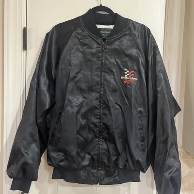 Chaqueta Western Auto Talla XL Darrell Waltrip #17 Hecha en Estados Unidos Ropa Deportiva NASCAR Foto 1 de 4