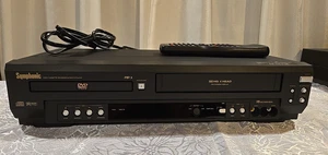 Symphonic Model WF803 DVD/VCR VHS Combo Player Tested With Remote - Picture 1 of 7