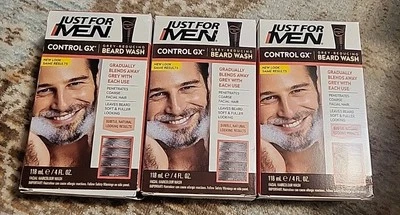 (3) Just For Men Control GX Grey-Reducing Beard Wash - Image 1 of 3